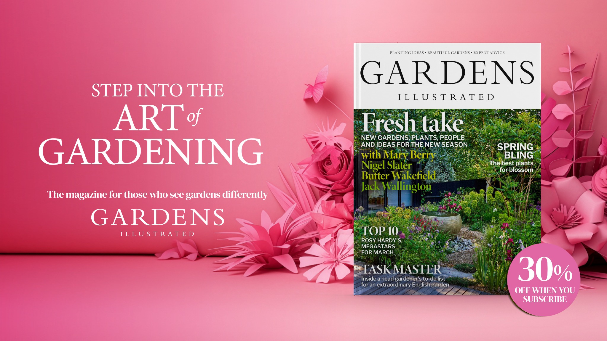 Gardens Illustrated Facebook ad