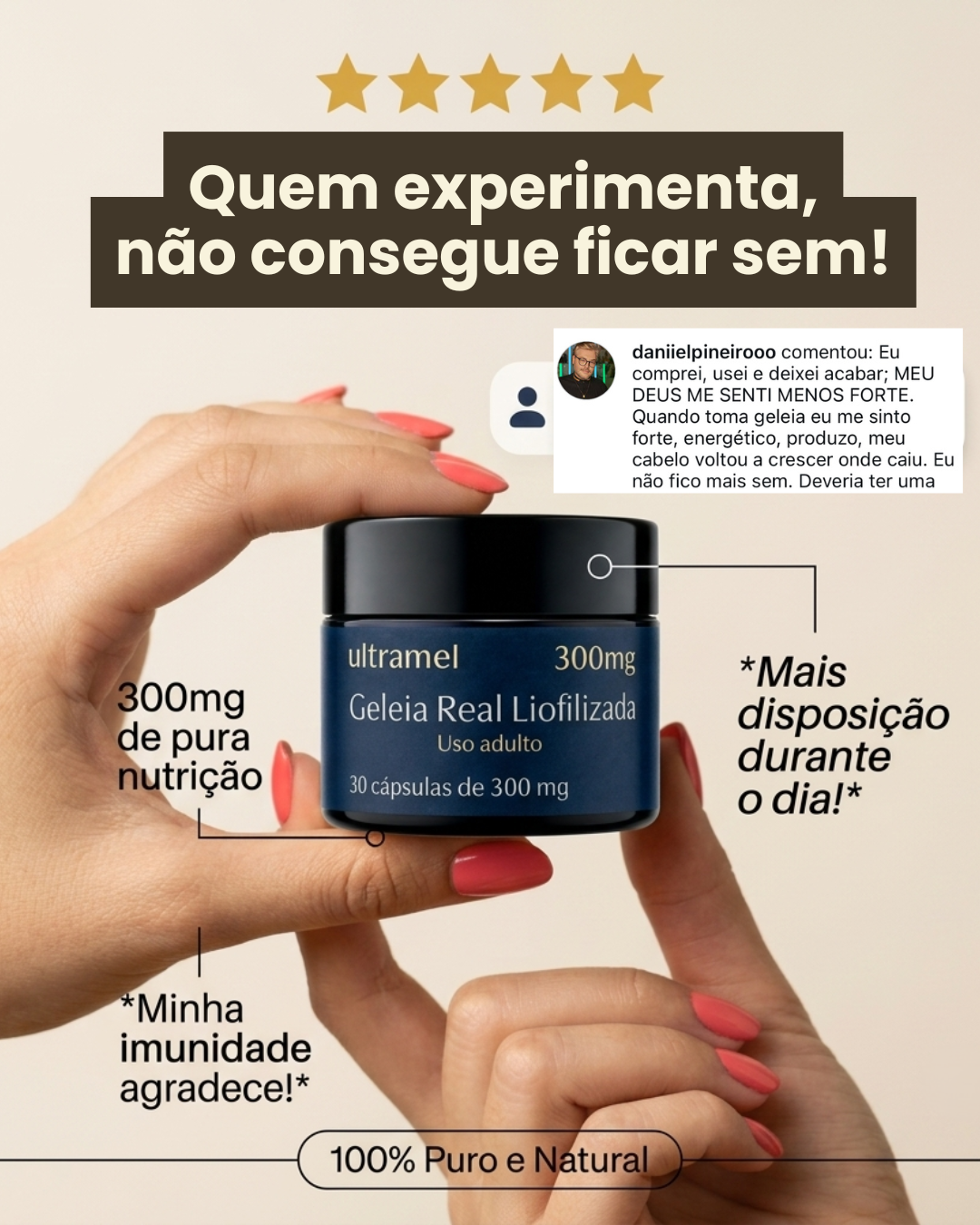 Ultramel Facebook ad