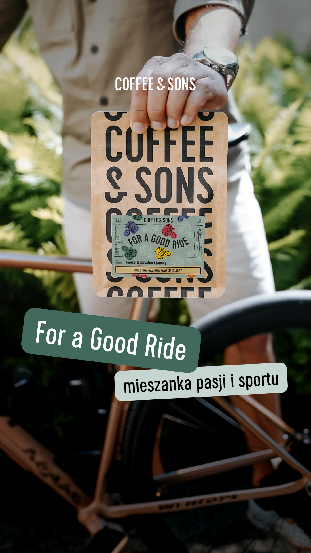 Coffee & Sons Facebook ad