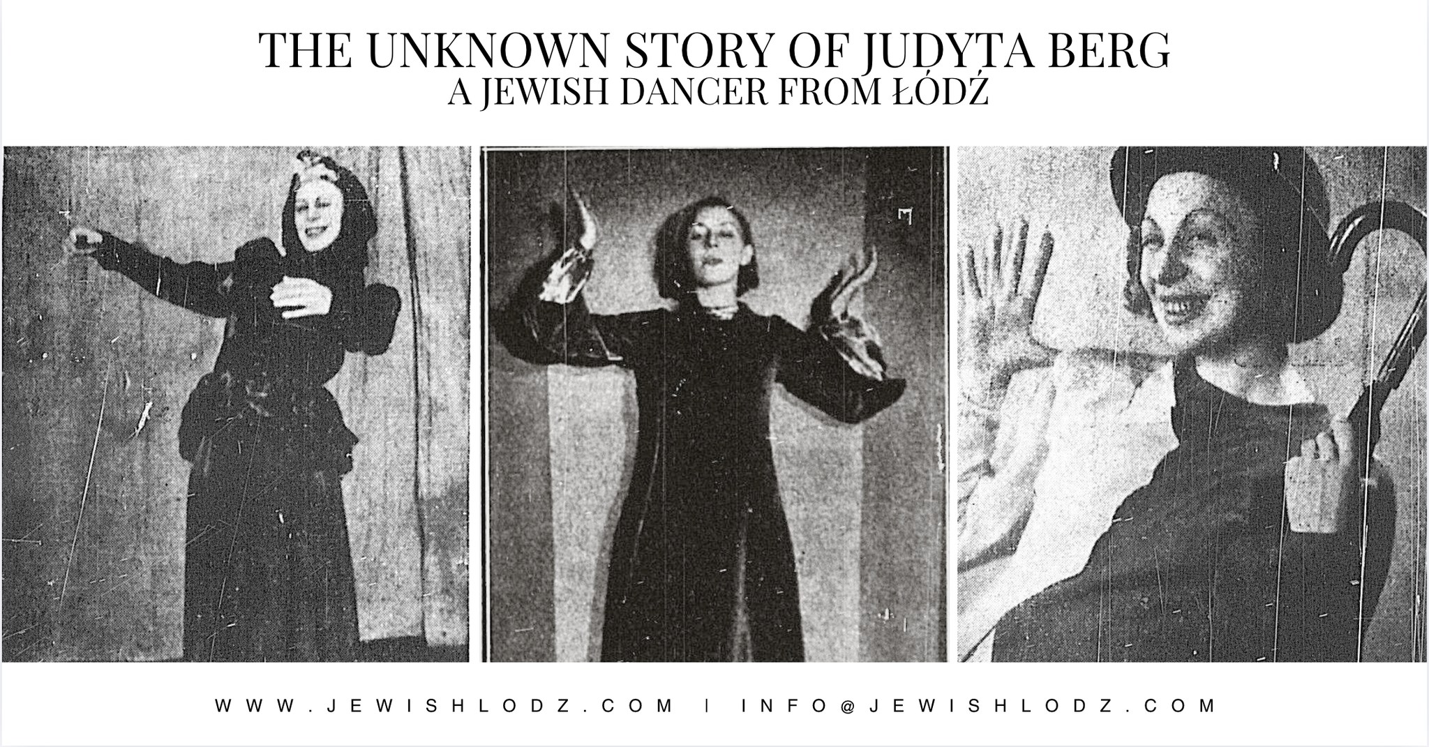 Jewish Lodz Genealogy Facebook ad: The unknown story of Judyta Berg, a Jewish…