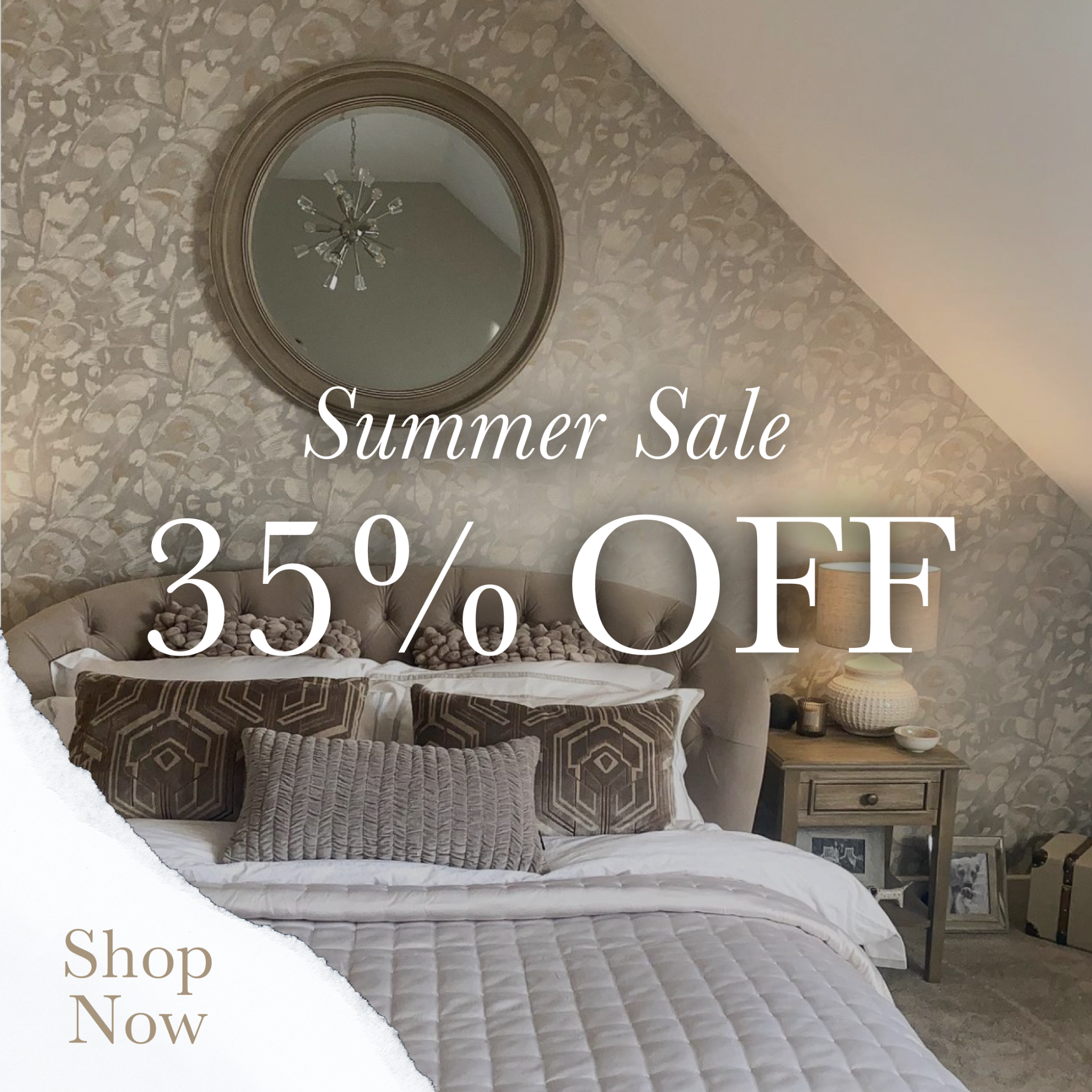 Wallpaper Sales Facebook ad
