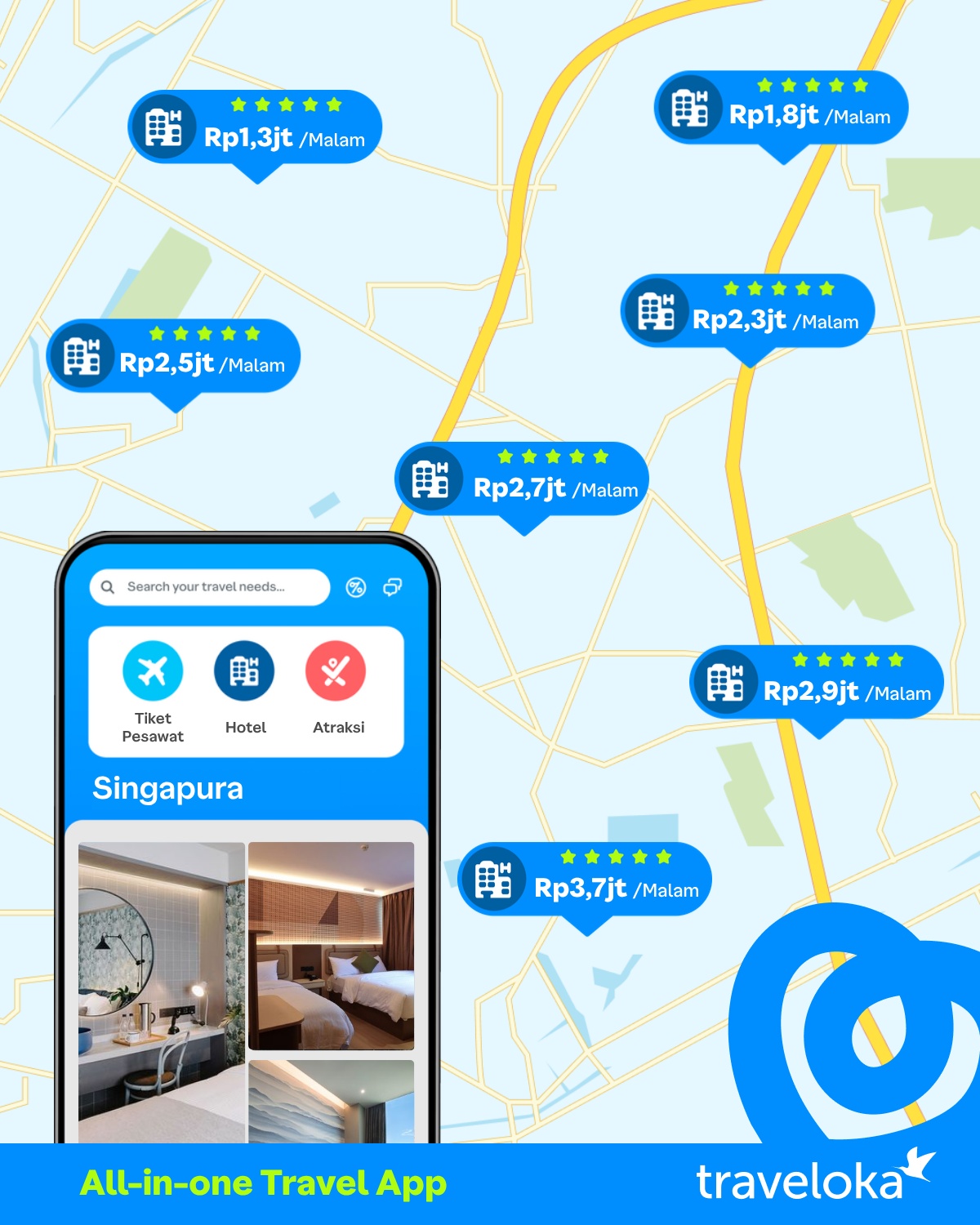 Traveloka Indonesia Facebook ad