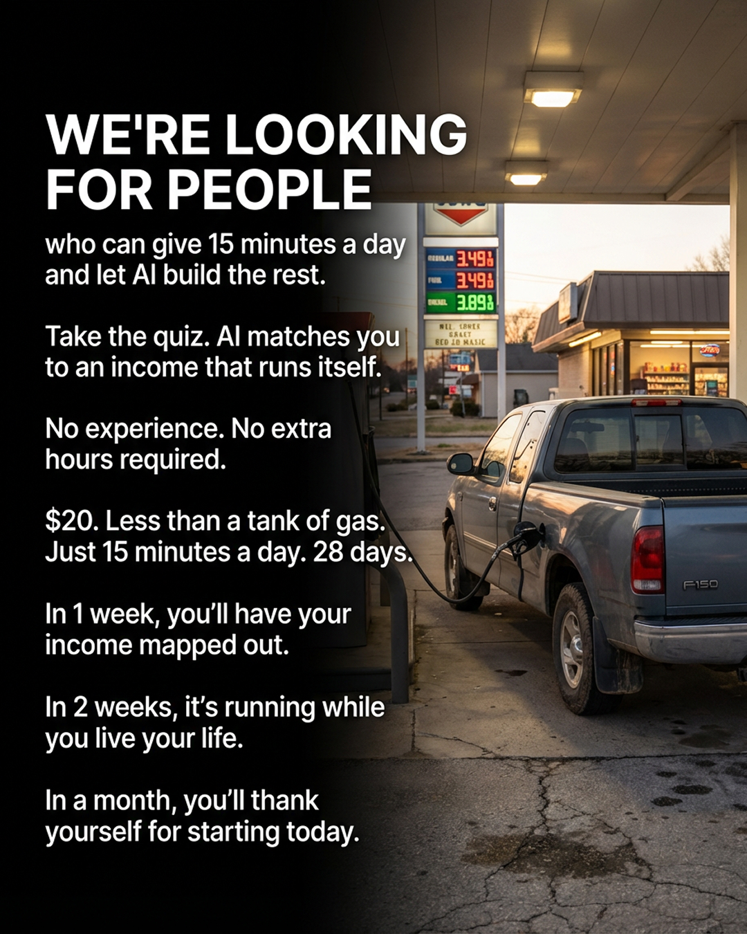 Practical AI Facebook ad