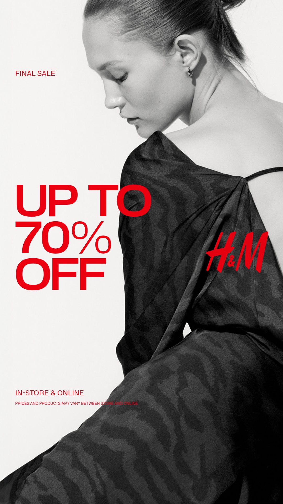 H&M Facebook ad