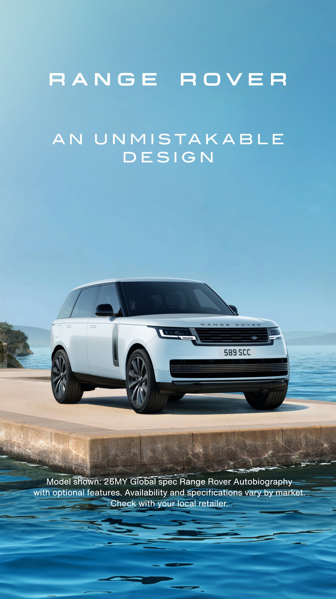Range Rover Facebook ad