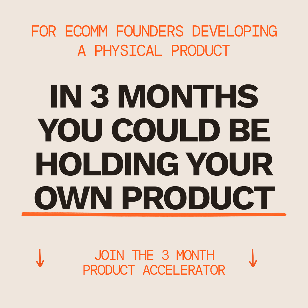 Foundr Facebook ad: Product Accelerator Program