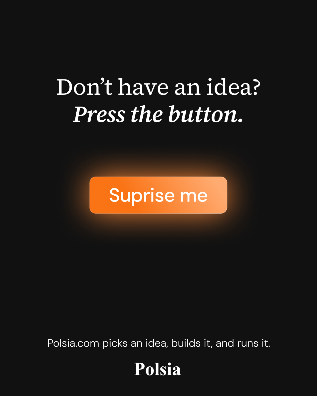 Polsia AI Facebook ad
