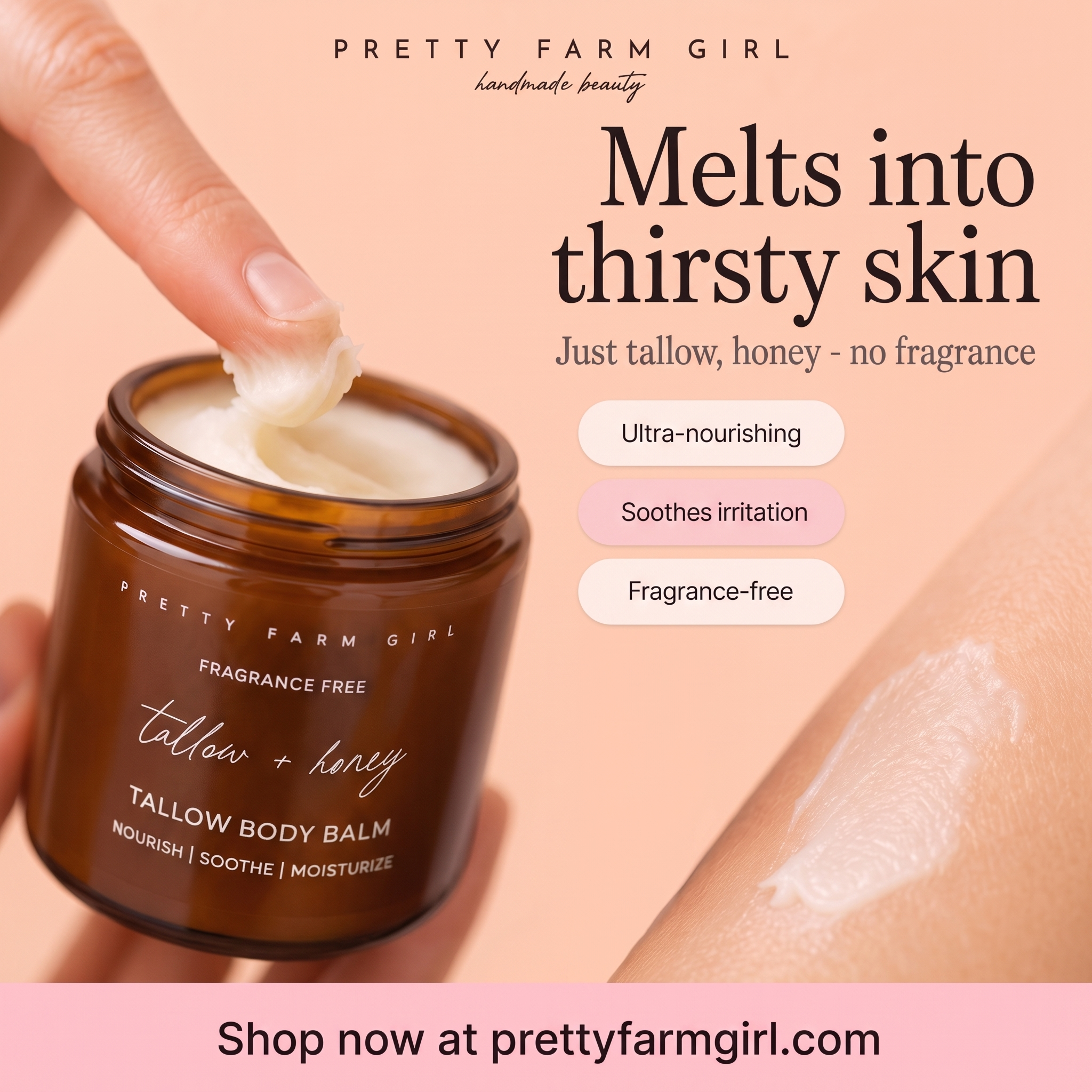Pretty Farm Girl Facebook ad