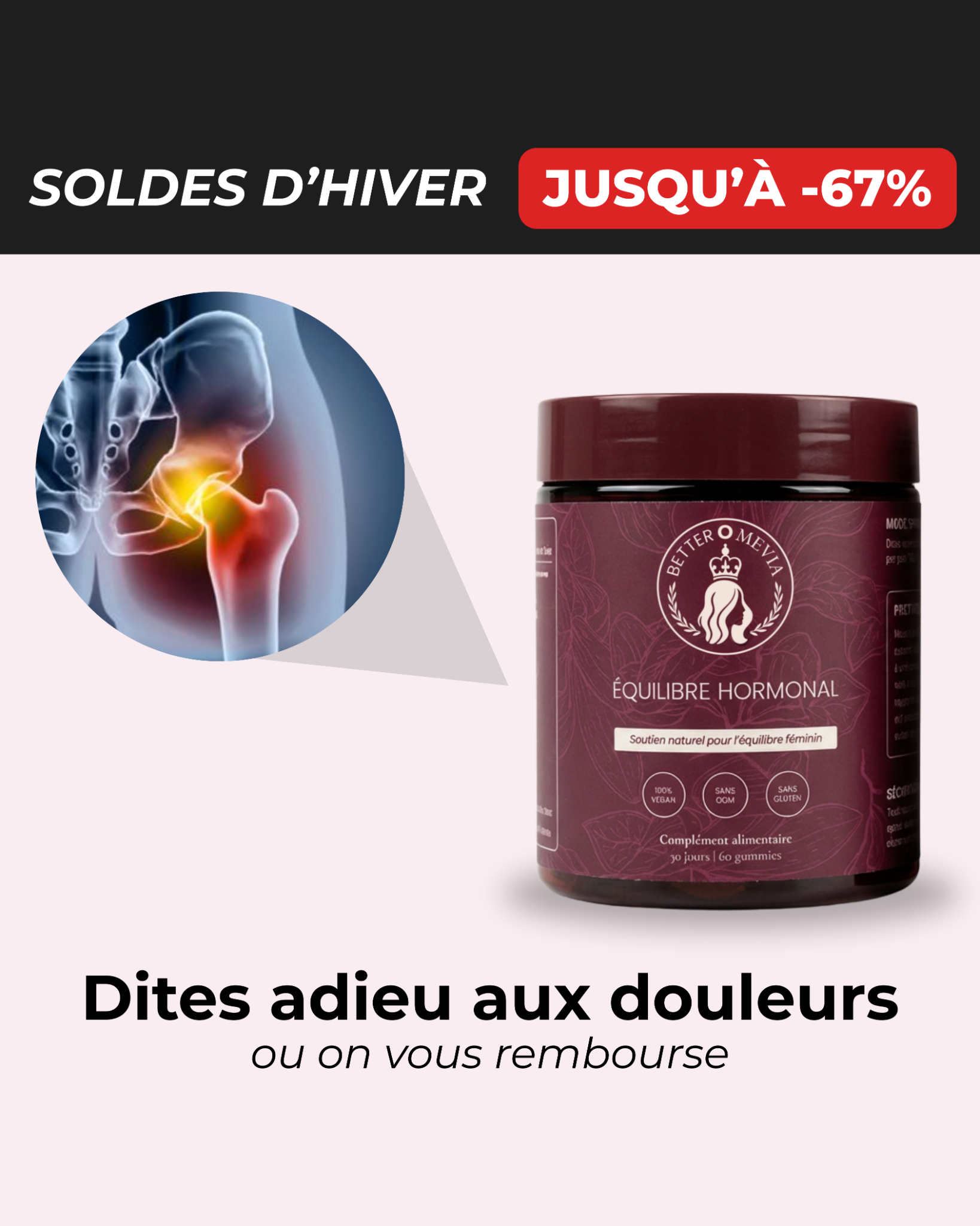 Omena Facebook ad: Et si ce n’était pas l’âge… mais vos hormones?