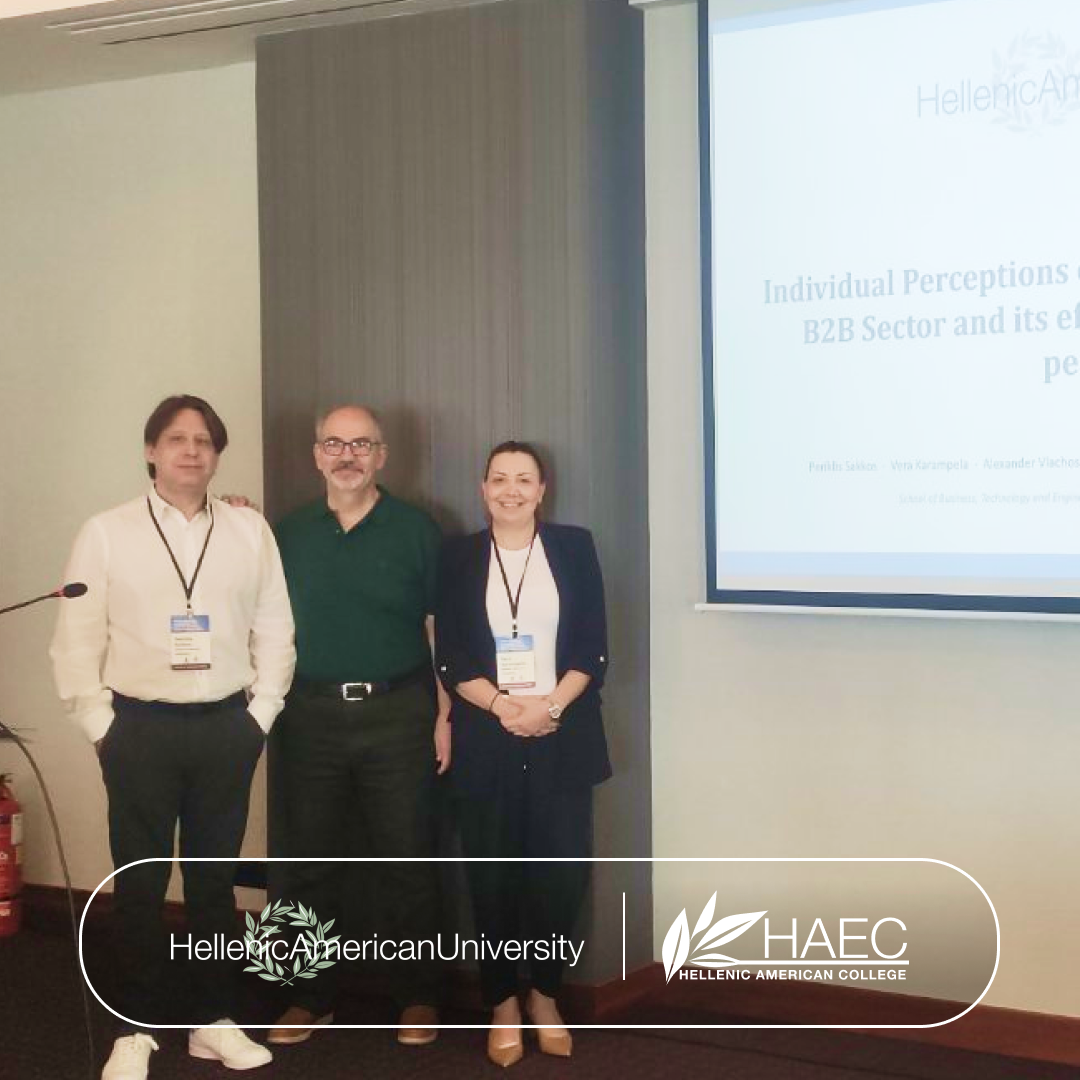 Hellenic American College Facebook ad: Participation in the Ninth Biennial Conference
