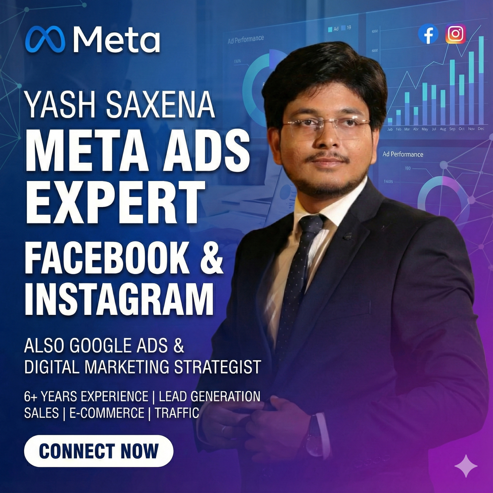 SDM Facebook ad: Yash Saxena - Digital Marketing Expert & Founder | Service…
