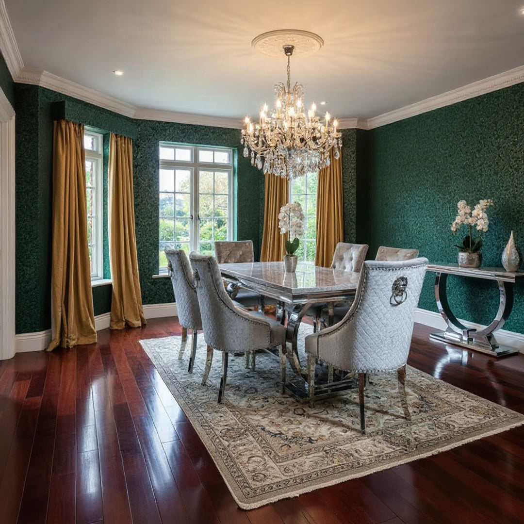 GalaxiMart Facebook ad: 40% Off Luxury Dining Tables