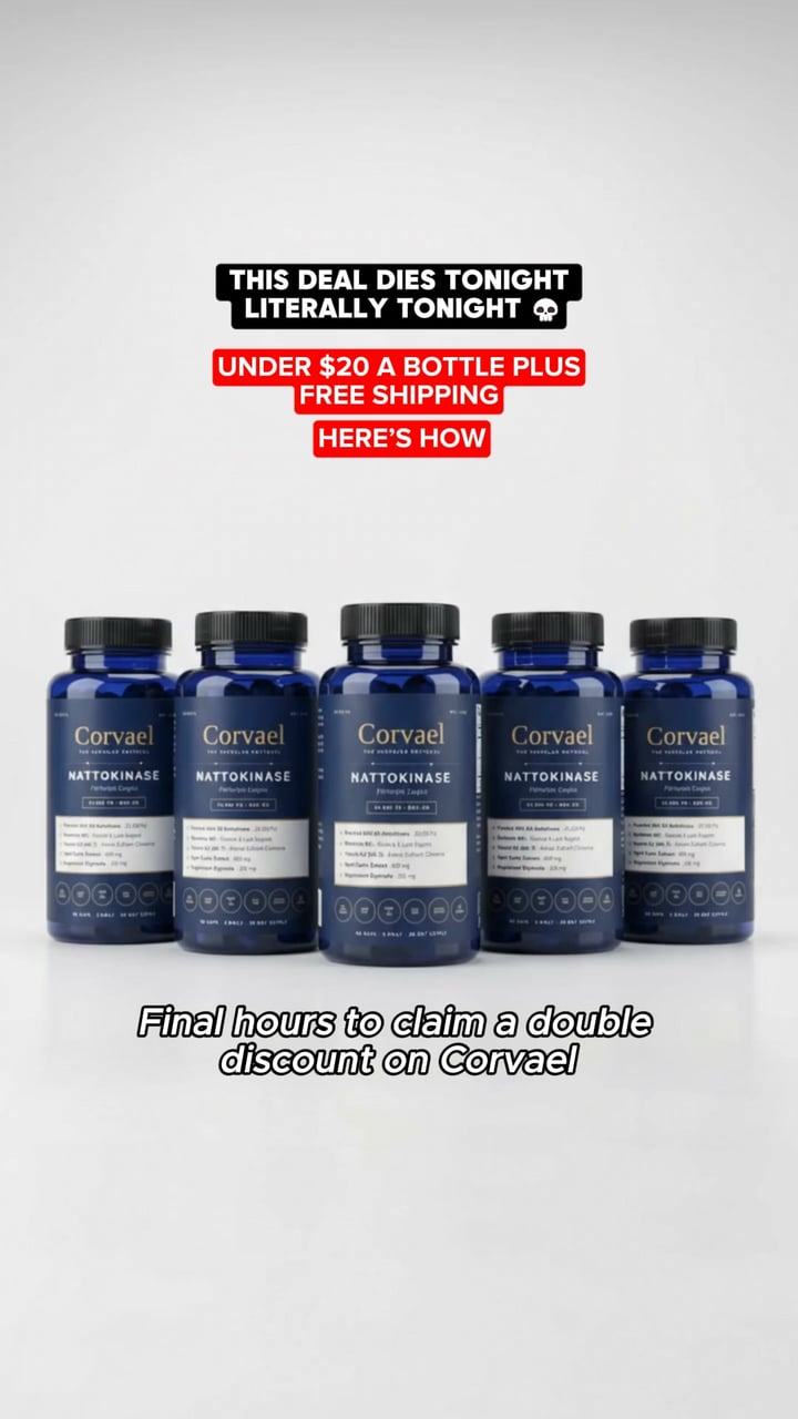 Heart Health Journal Facebook ad: Dissolve The Fibrin Your Doctor Won't