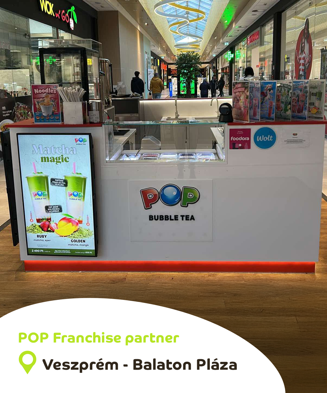POP Bubble Tea Facebook ad