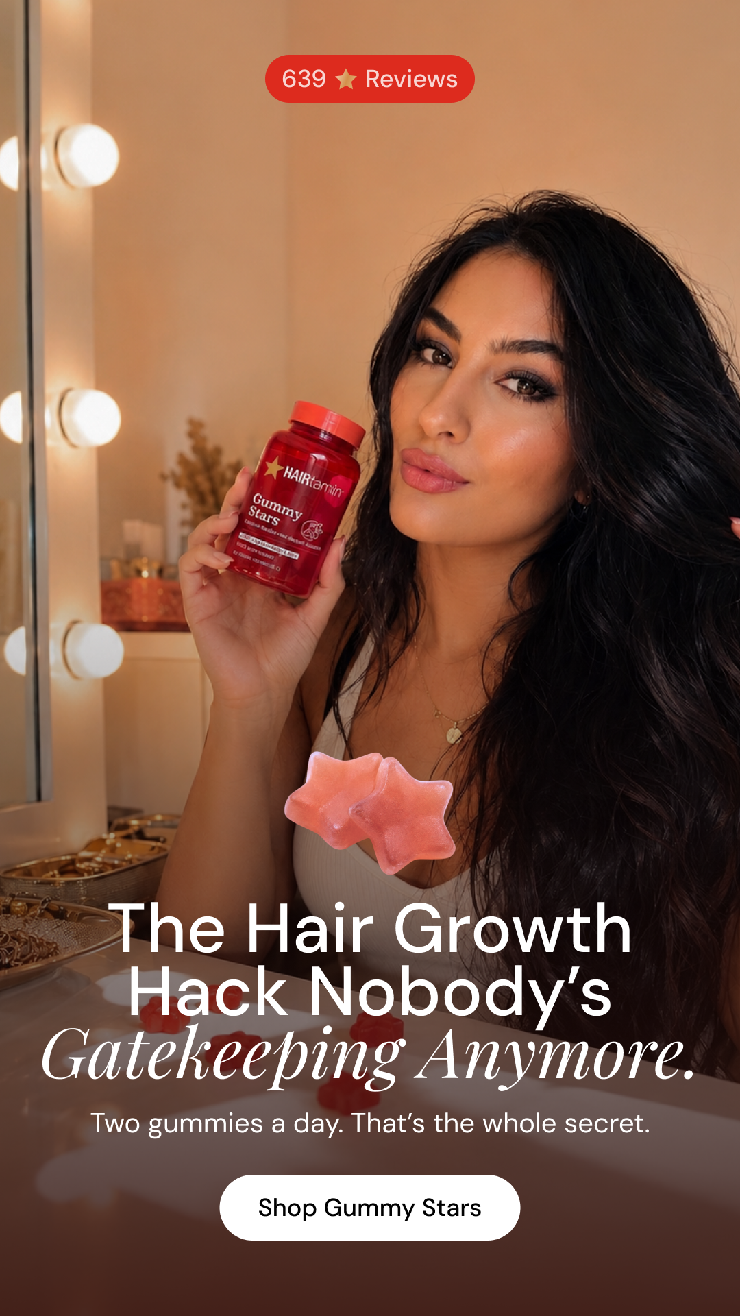 HAIRtamin Facebook ad