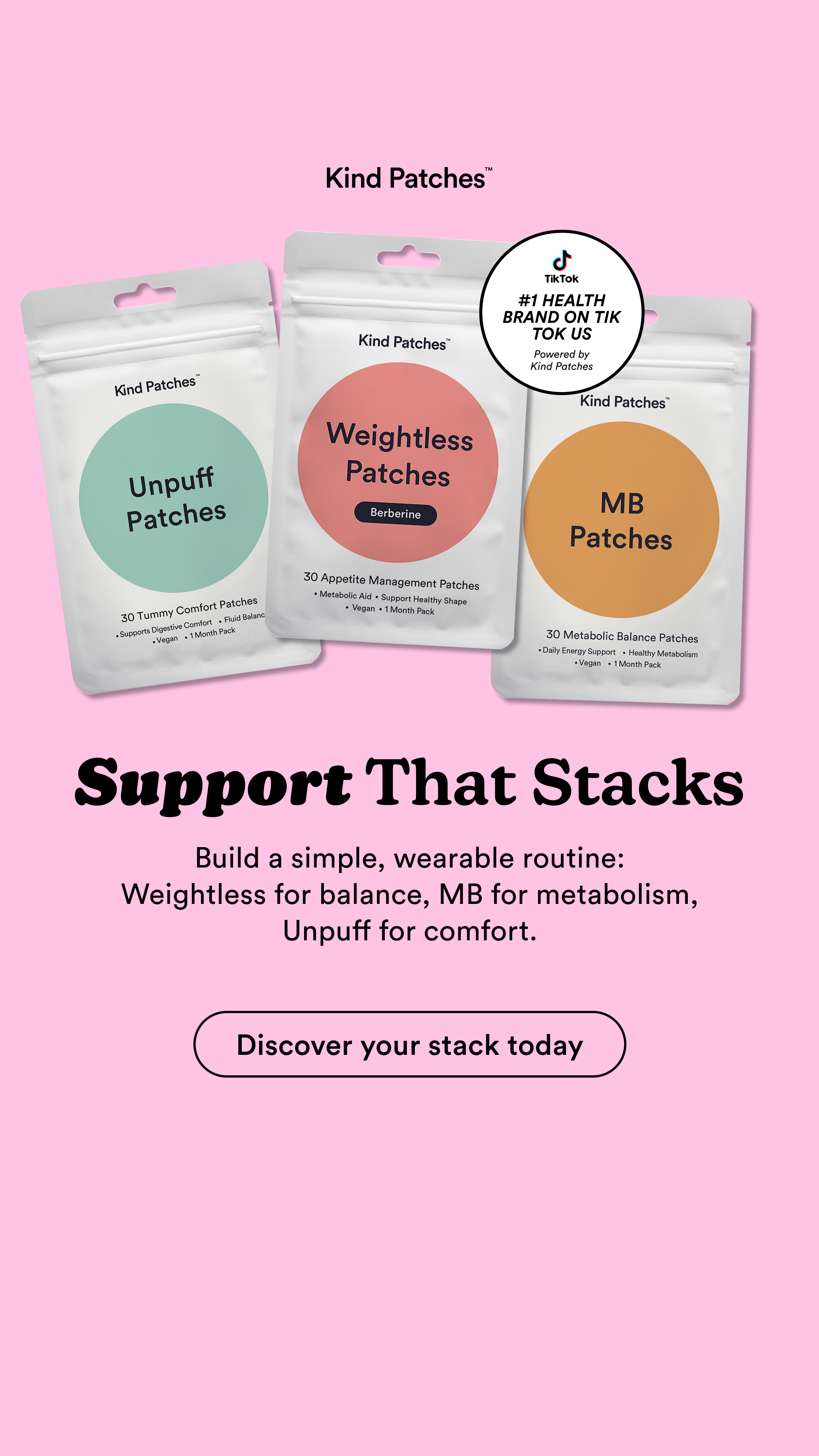 Kind Patches Facebook ad