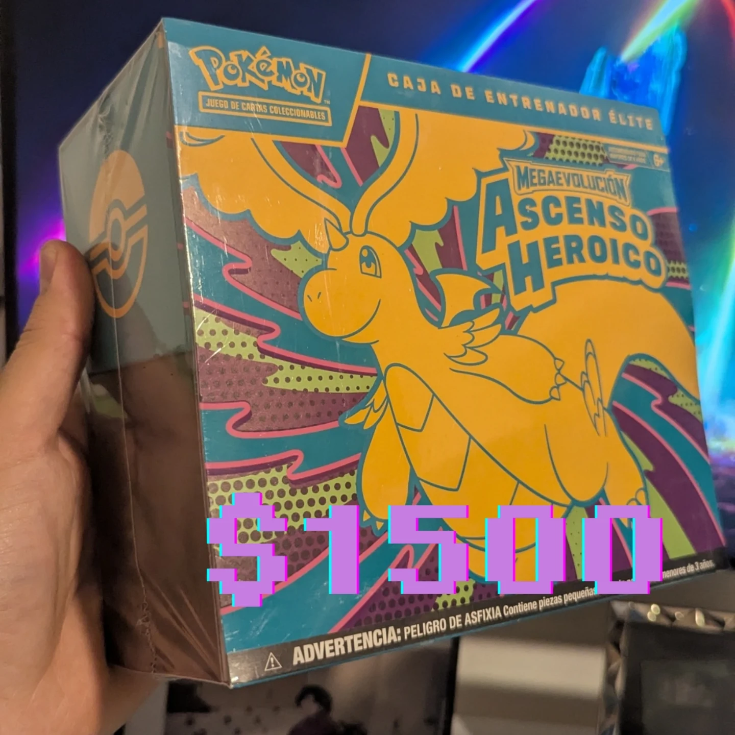 fomo_pokemoncards_mx Facebook ad: POKEMON TCG ASCENSO HEROICO ETB