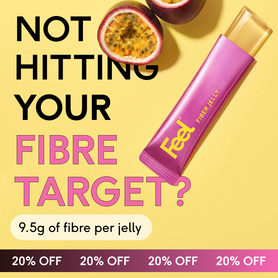Feel Facebook ad: Try 20% OFF today