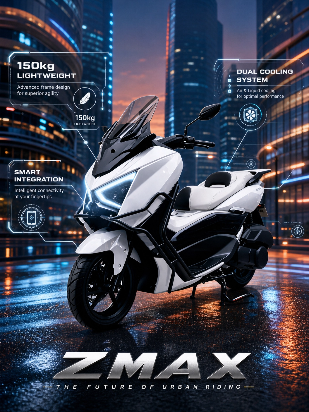 Jiangsu Jilang New Energy Technology Co., Ltd. Facebook ad: Meet the New ZMAX, Smart.