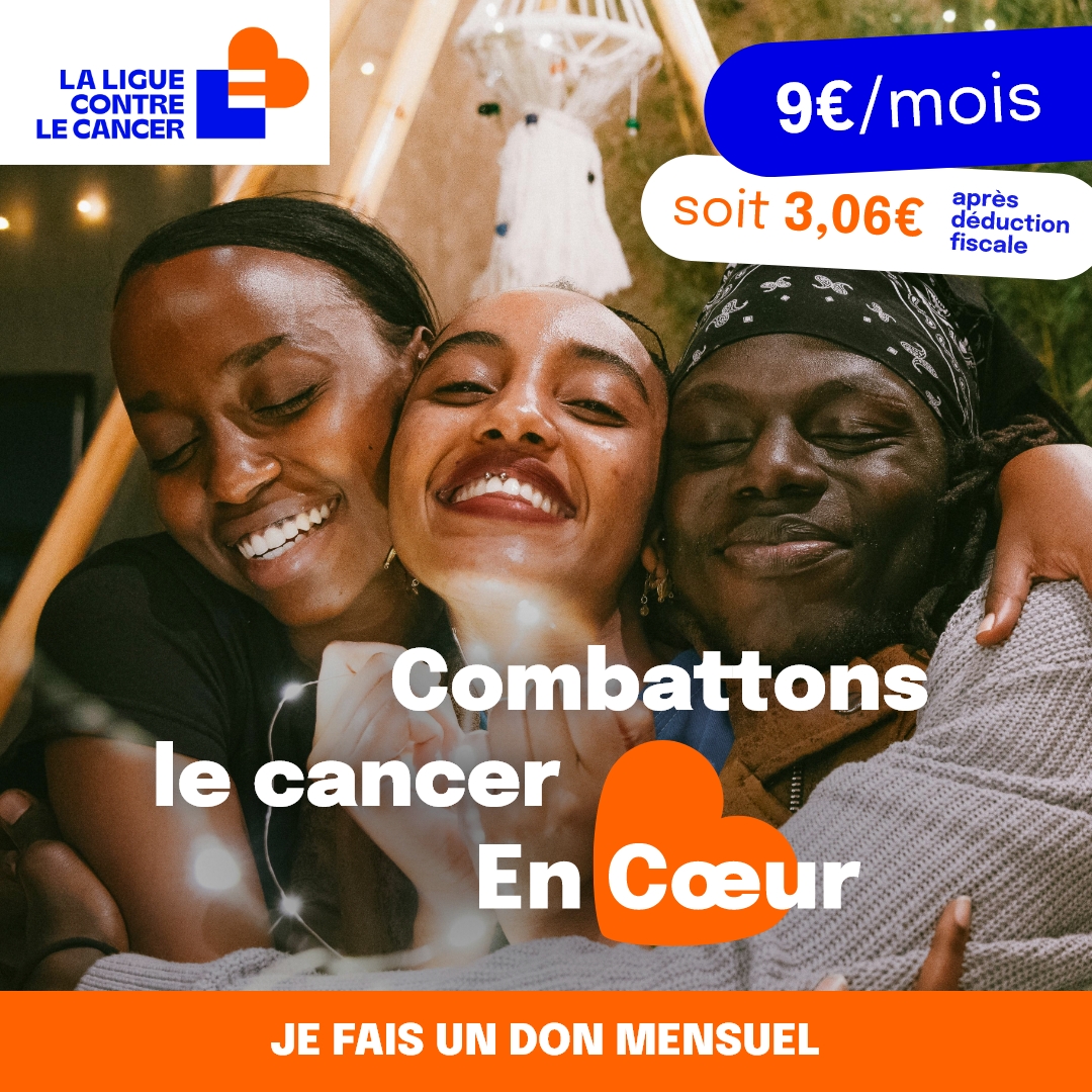 La Ligue contre le cancer Facebook ad