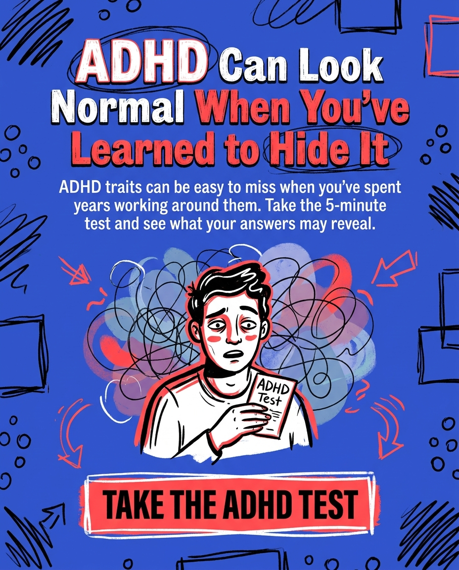 ADHD Clarity Test Facebook ad