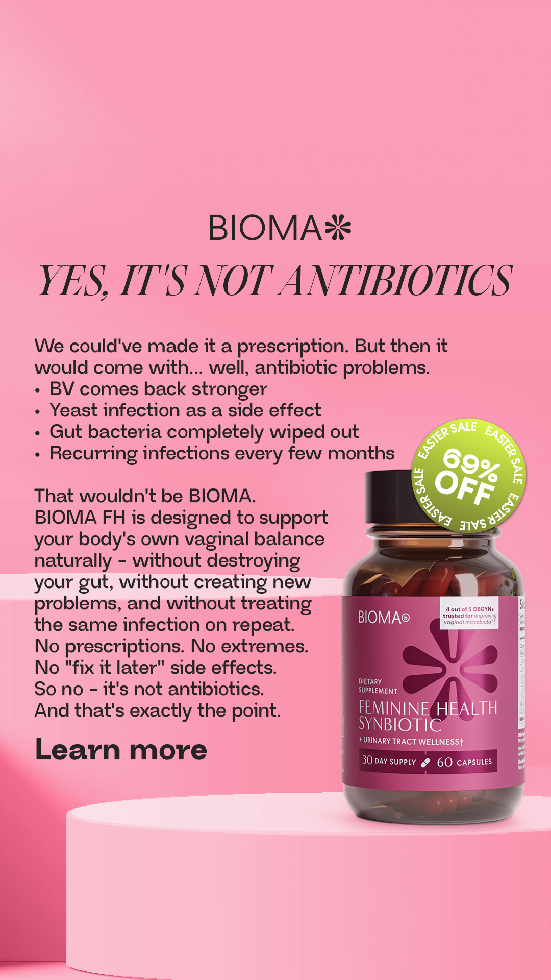 Miranda Briggs Facebook ad