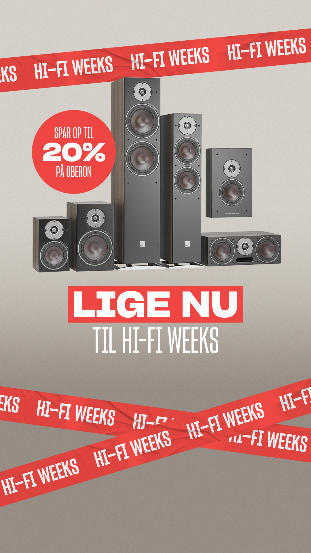 HiFi Klubben Facebook ad