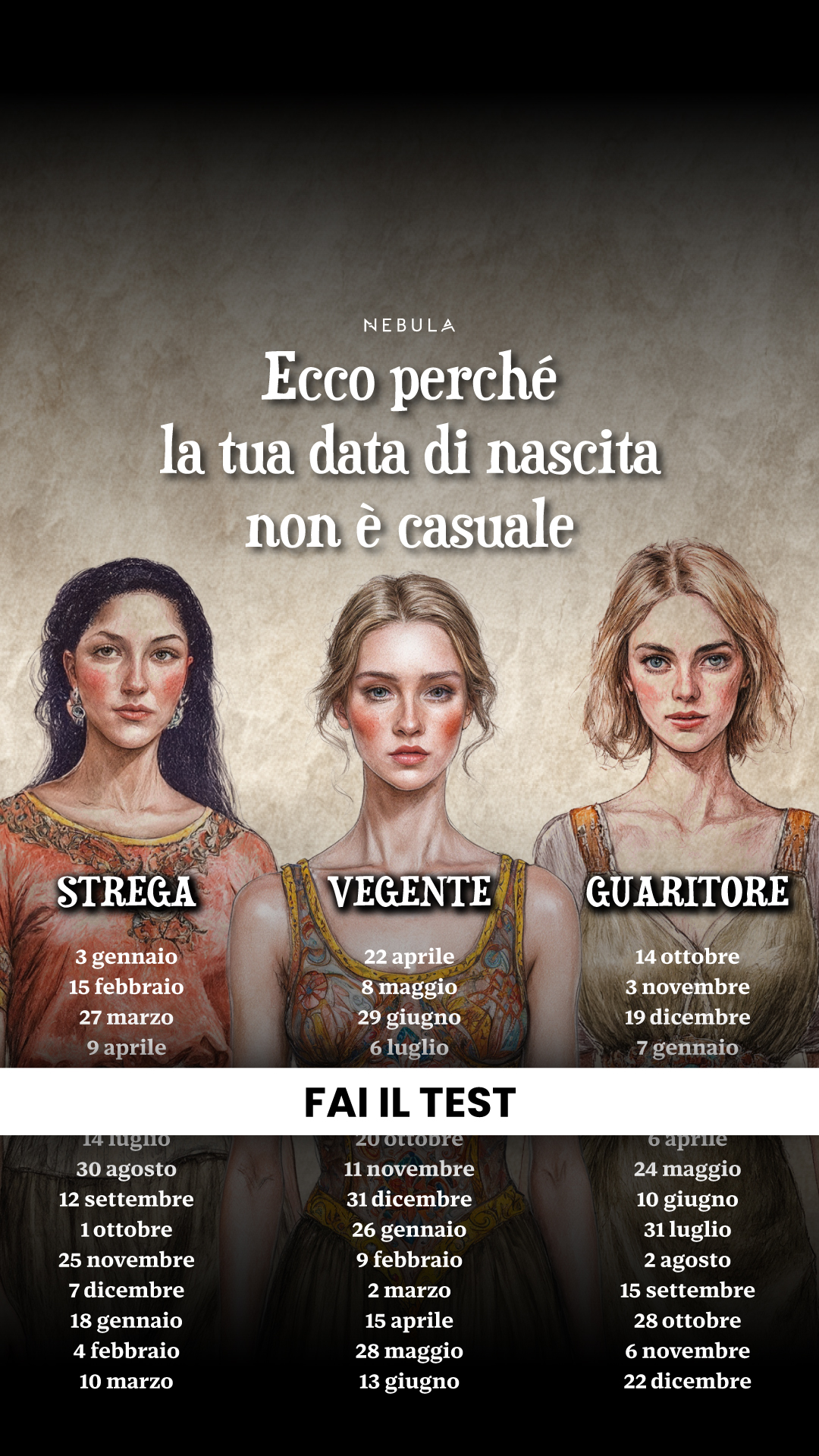Nebula: Witch Power Reading Facebook ad