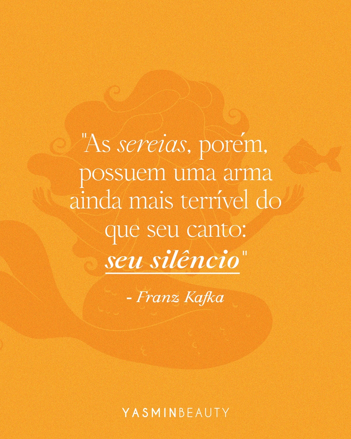 Yasmin Beauty Facebook ad: Em um mundo onde todos falam, mas poucos…