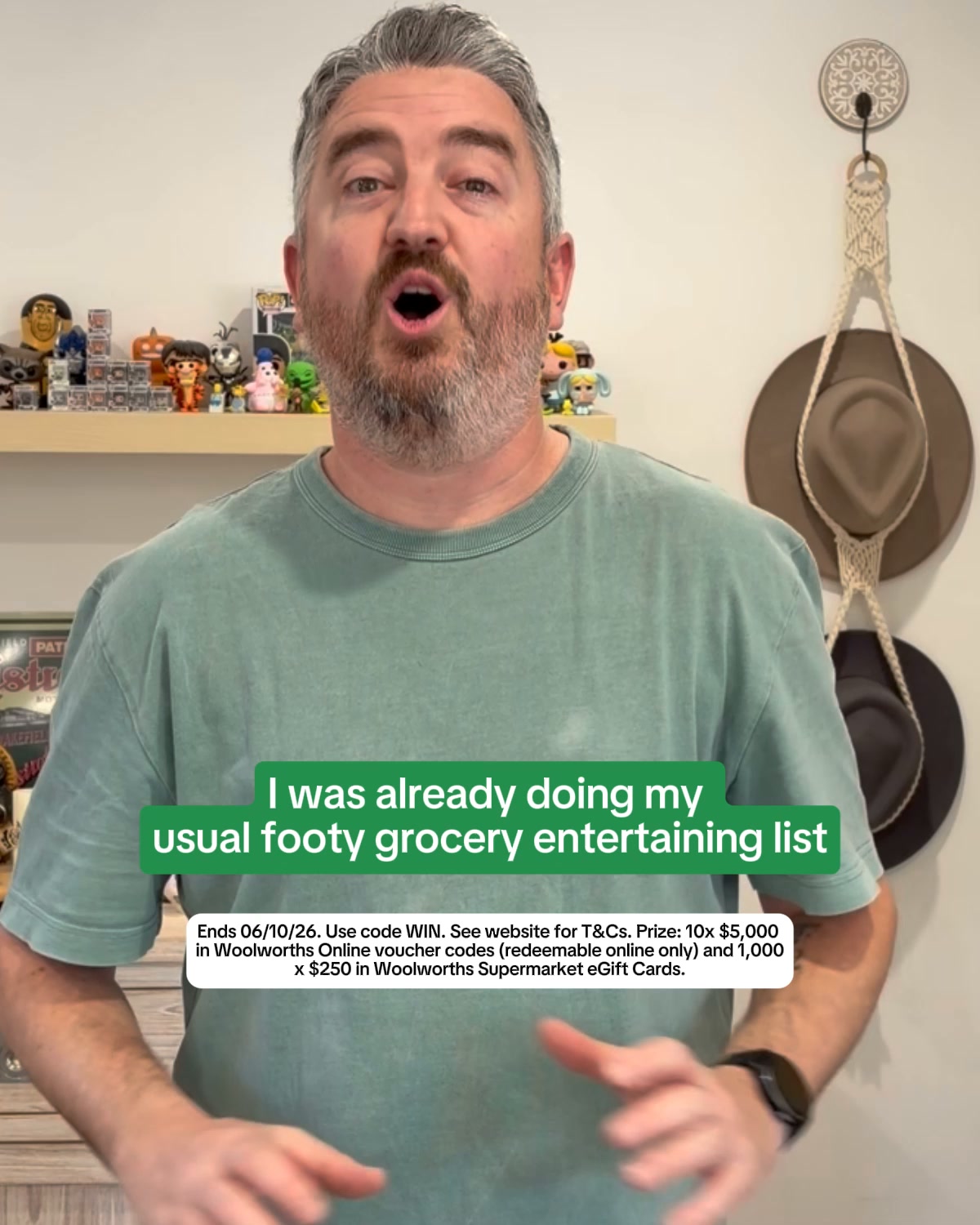 Woolworths Facebook ad: The Ultimate Entertaining Giveaway