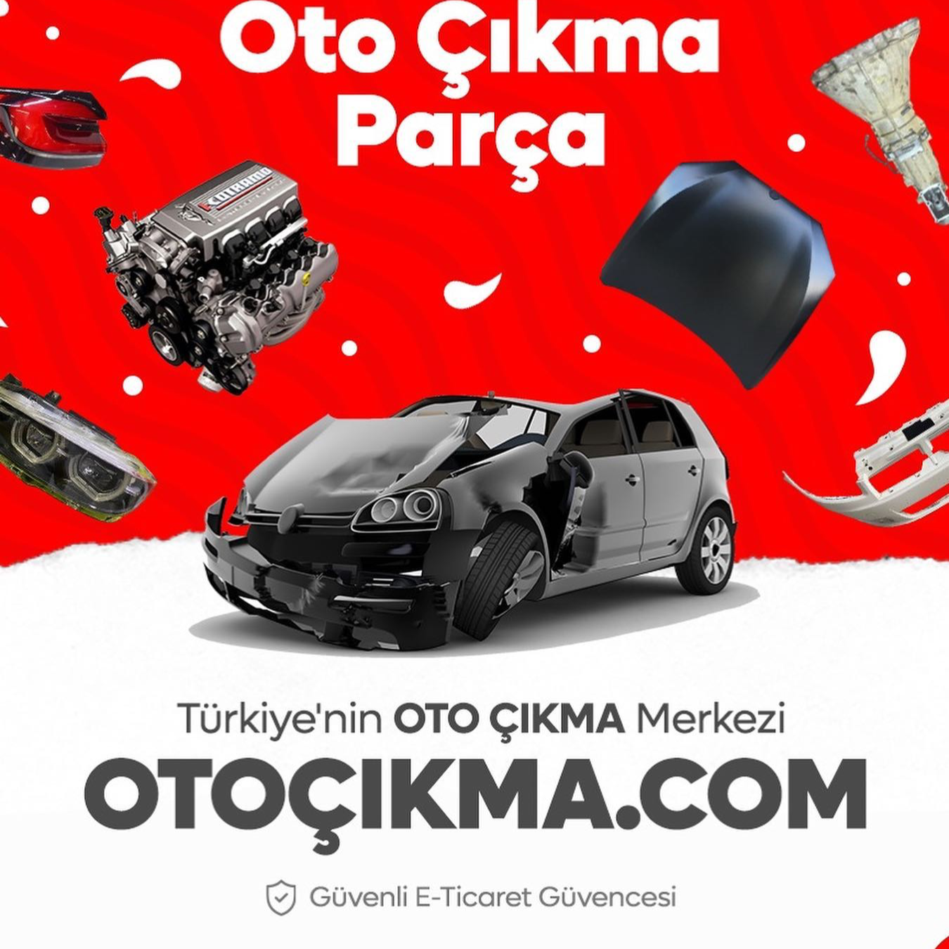 otocikma.com Facebook ad: Türkiye!nin Oto Çıkma Yedek Parça Merkezi