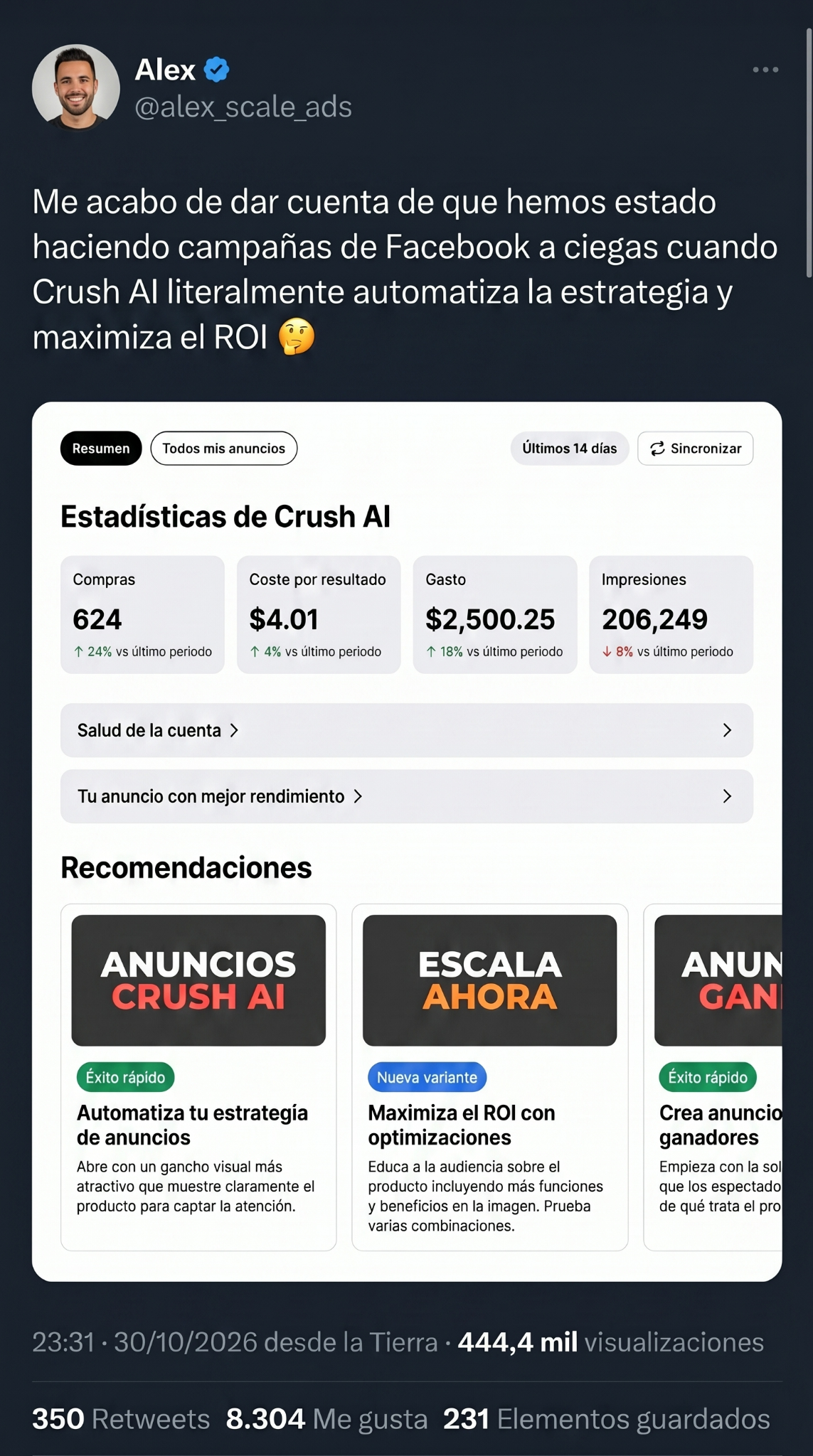 trycrush.ai Facebook ad