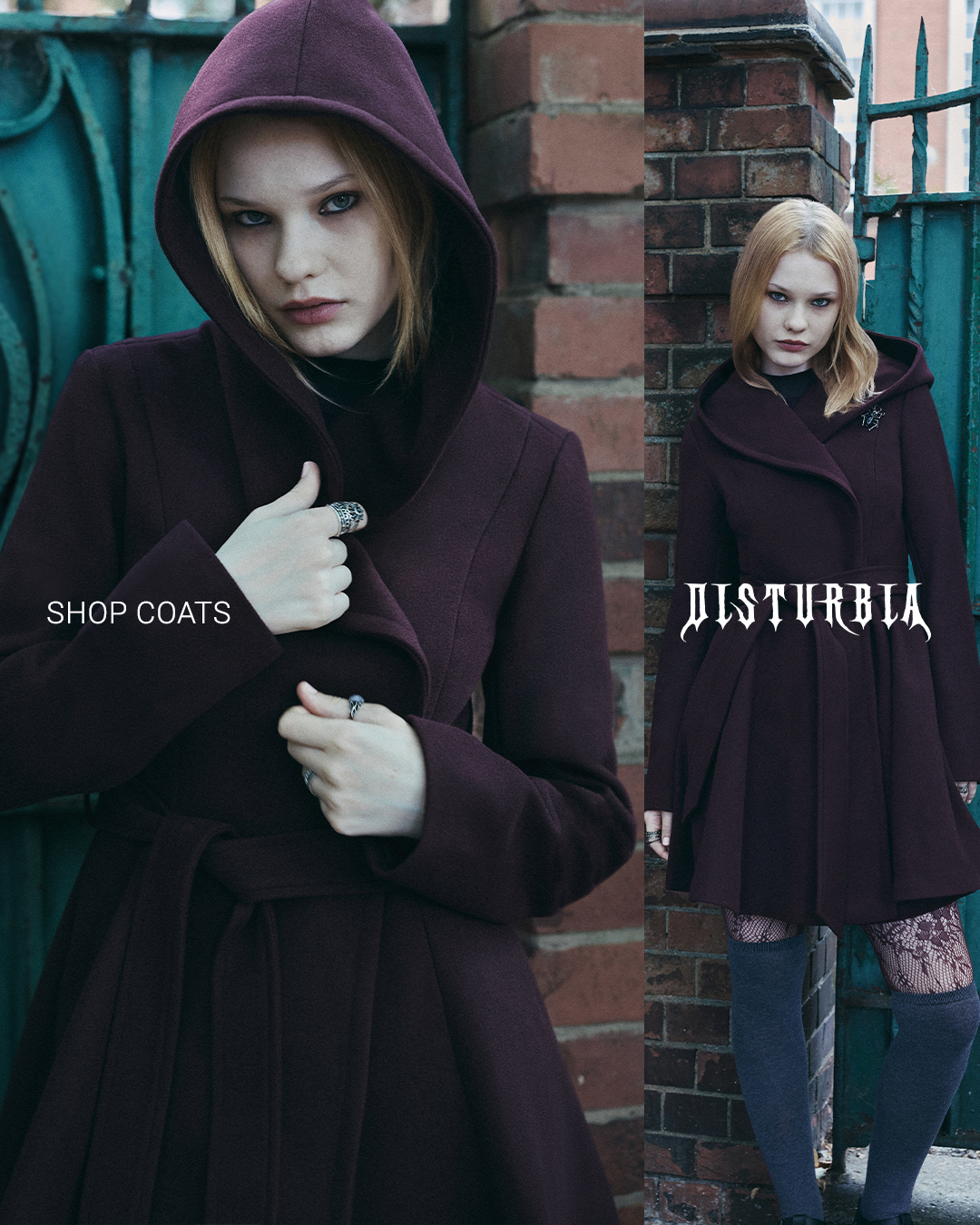 Disturbia Facebook ad: Shop New Arrivals