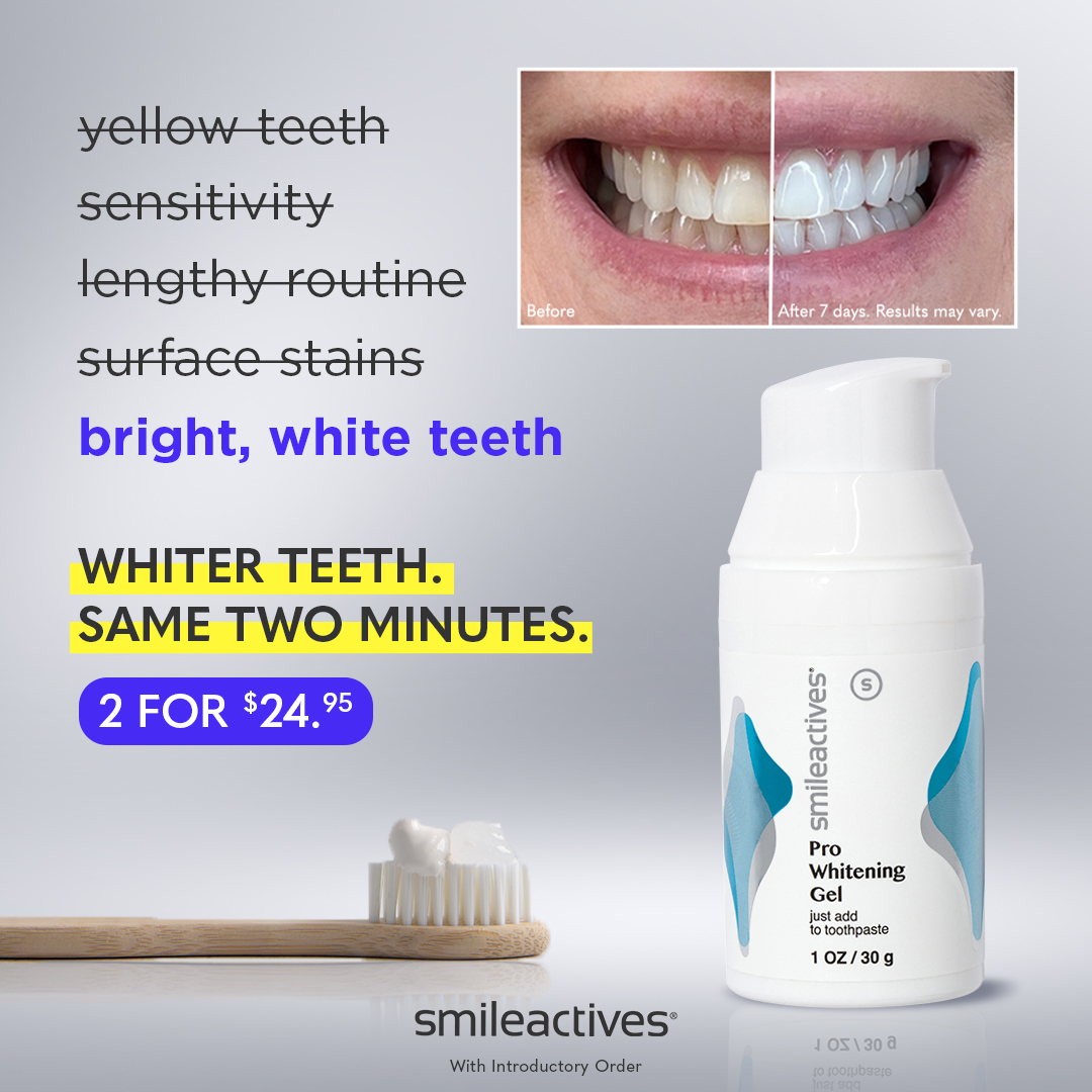 smileactives Facebook ad: 2 for $24.95!