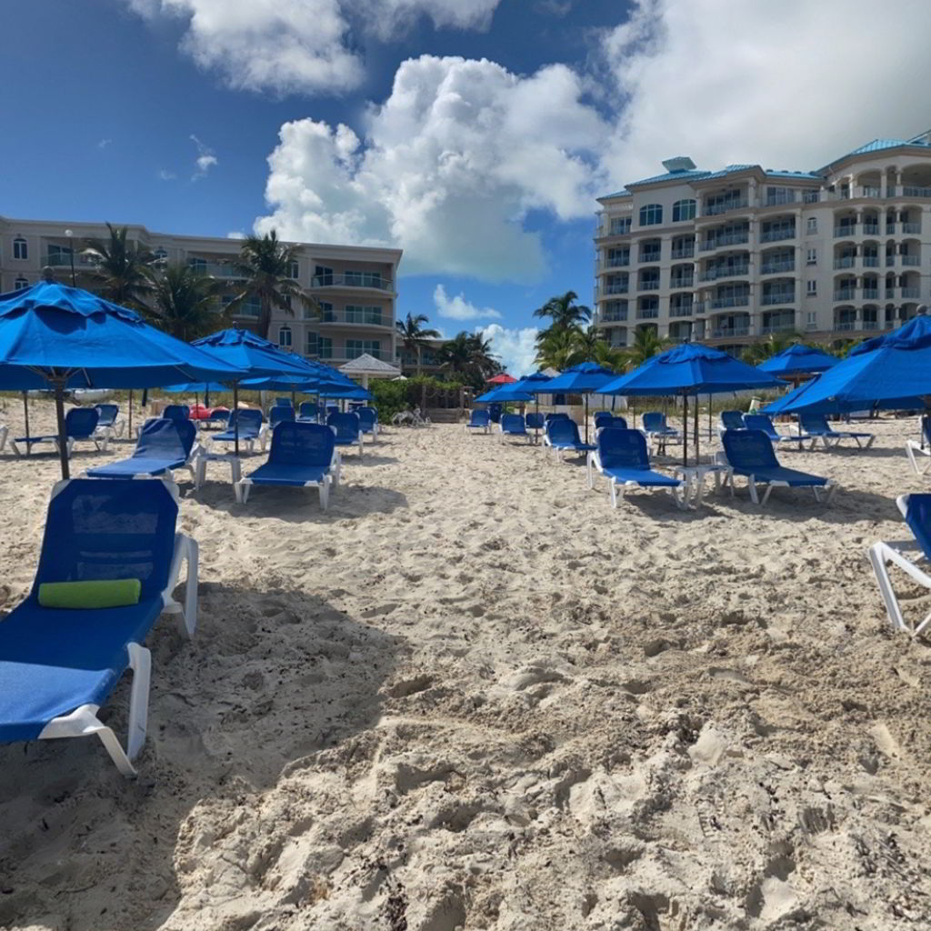 Ports of Call Resort, Turks & Caicos Islands Facebook ad: Experience ultimate relaxation at the stunning Grace Bay…