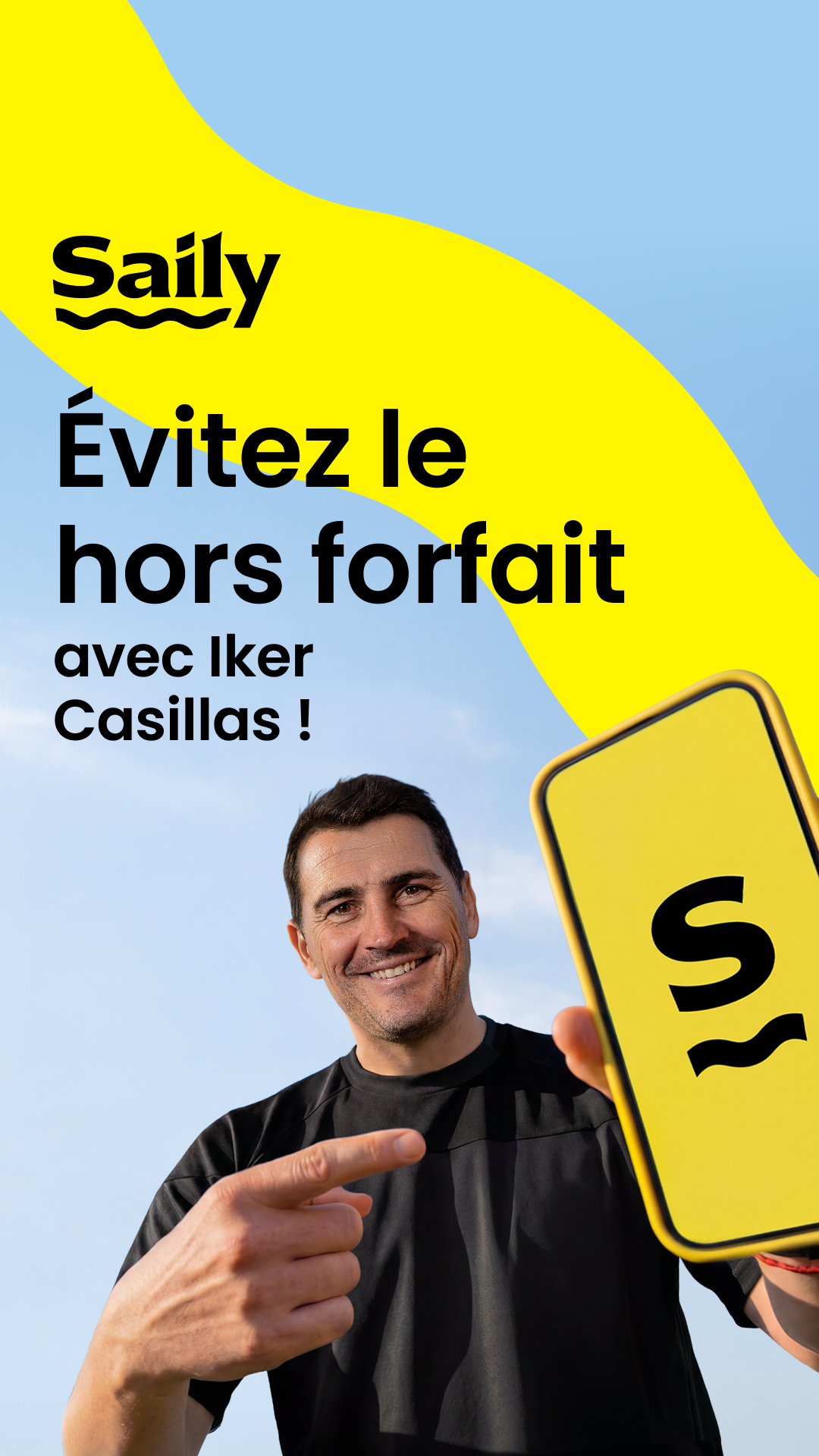 Saily Facebook ad