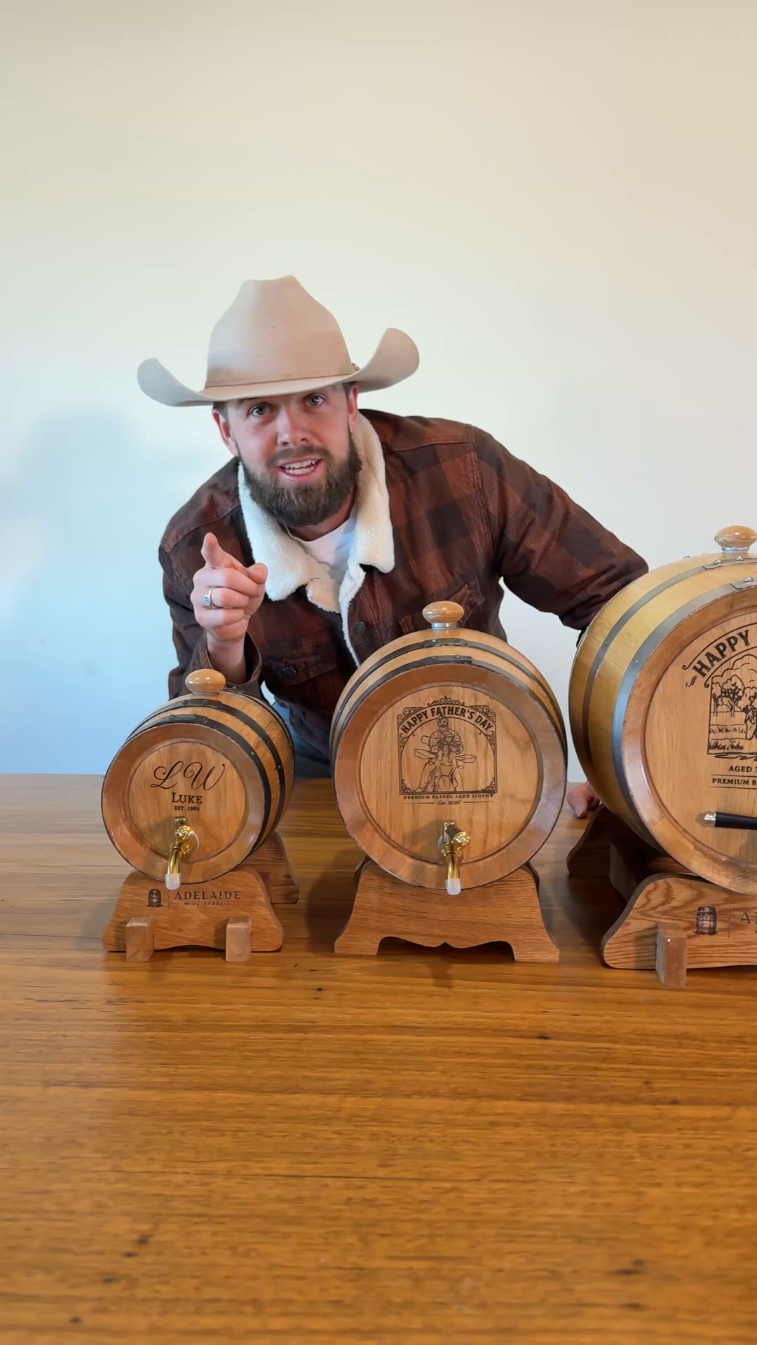 Adelaide Wine Barrels Facebook ad from Aug 5, 2026