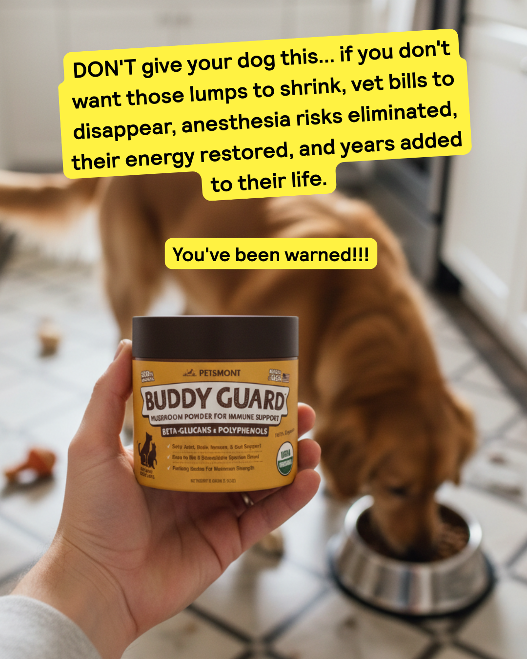 Petsmont Facebook ad