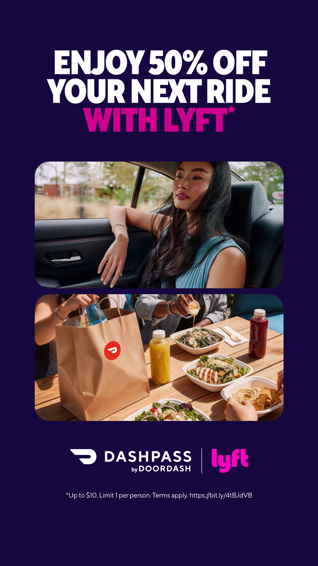 DoorDash Facebook ad