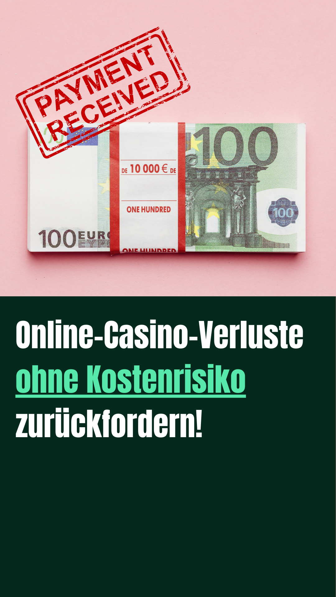 EasyClaims Prozessfinanzierung Facebook ad from Apr 15, 2026