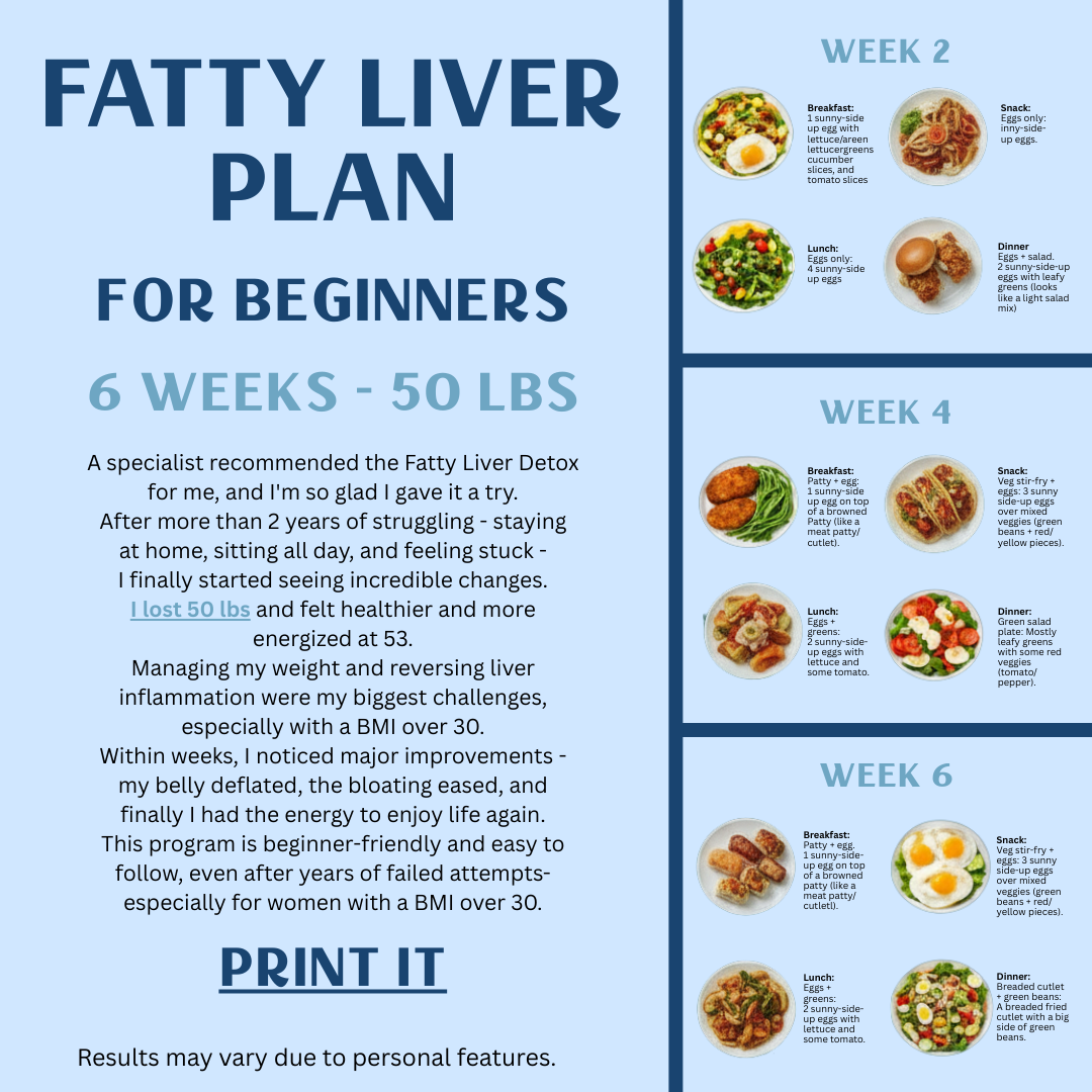 28 - Day Fatty Liver Detox Challenge Facebook ad