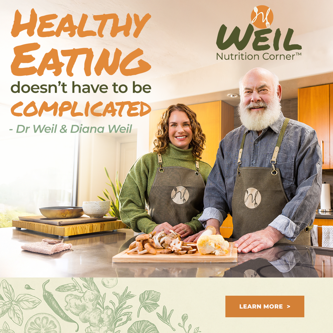Weil Nutrition Corner Facebook ad: Join Now!