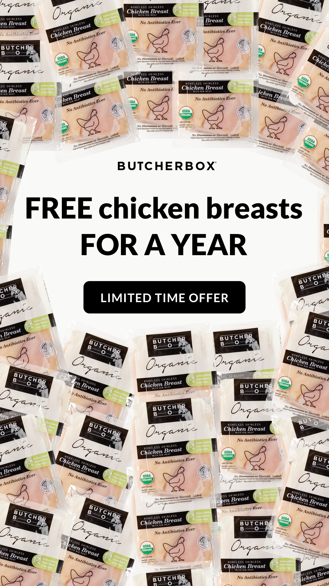 ButcherBox Facebook ad