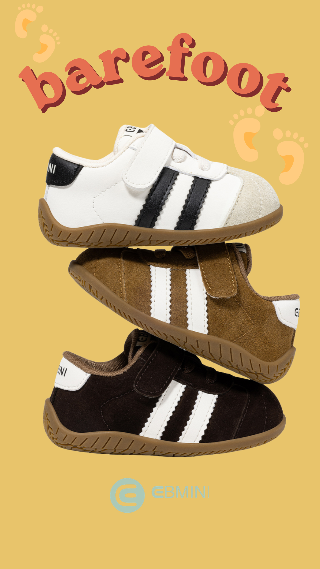 Ebmini - Kinder Barfußschuhe Facebook ad