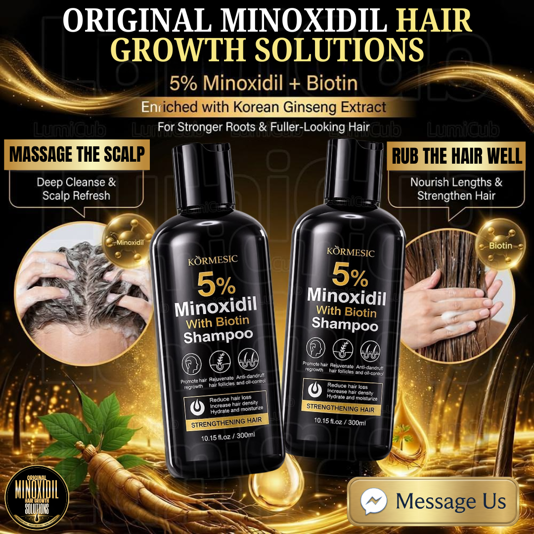 Original Monoxidil Hair Growth Solutions Facebook ad: Trusted by over 35,000+ Men & Women!