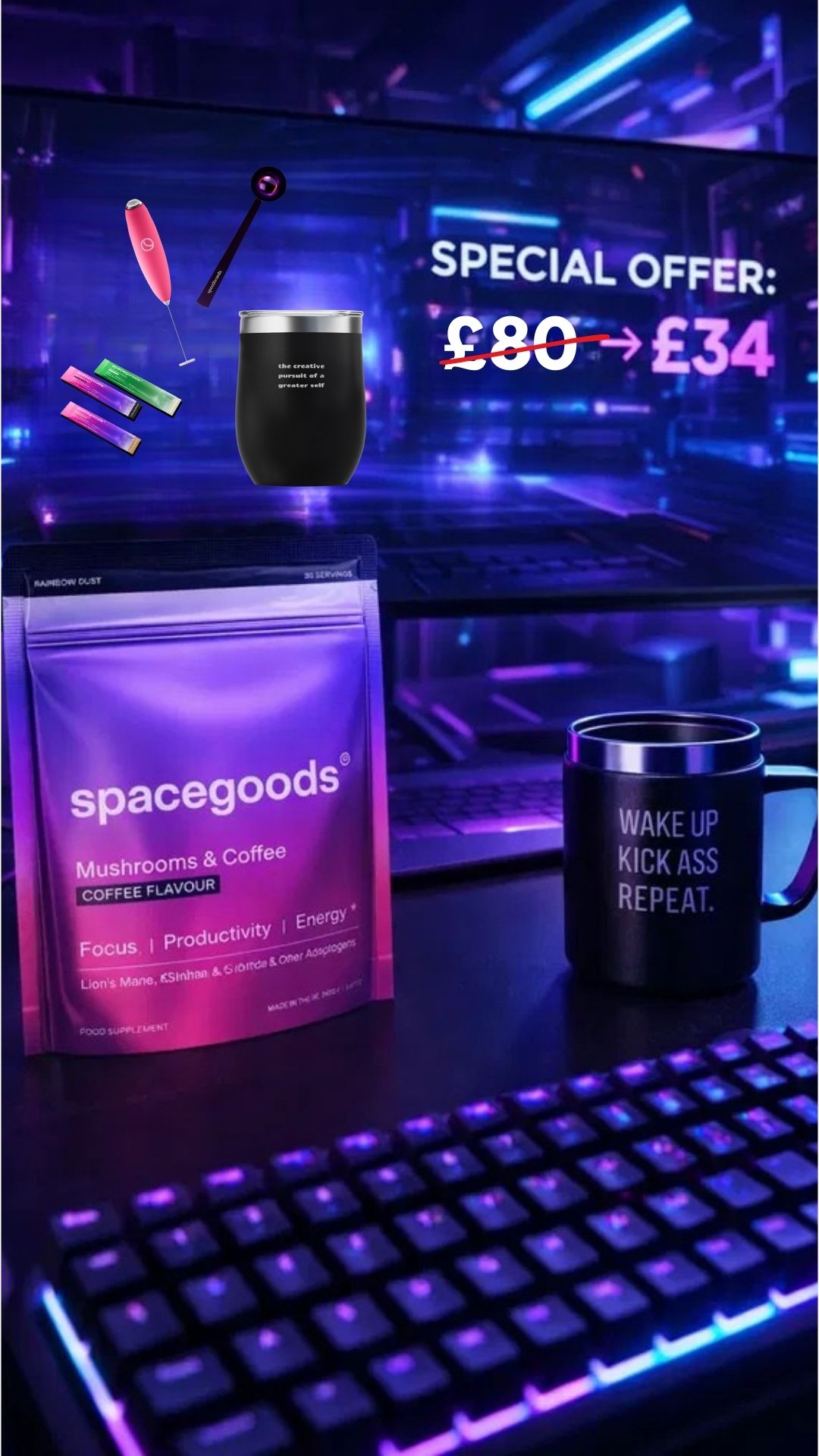 Spacegoods Facebook ad