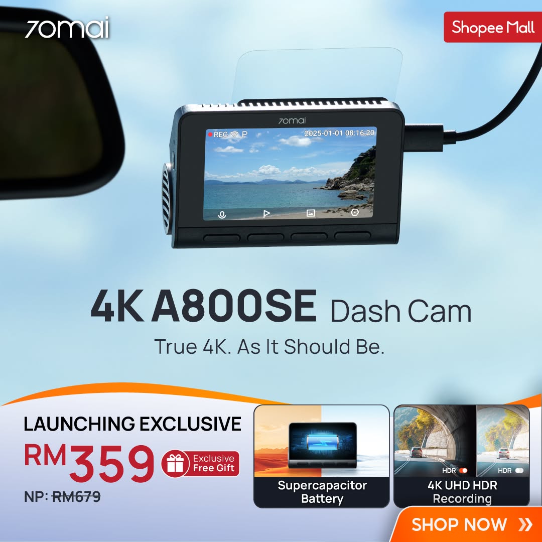 70mai Malaysia Facebook ad