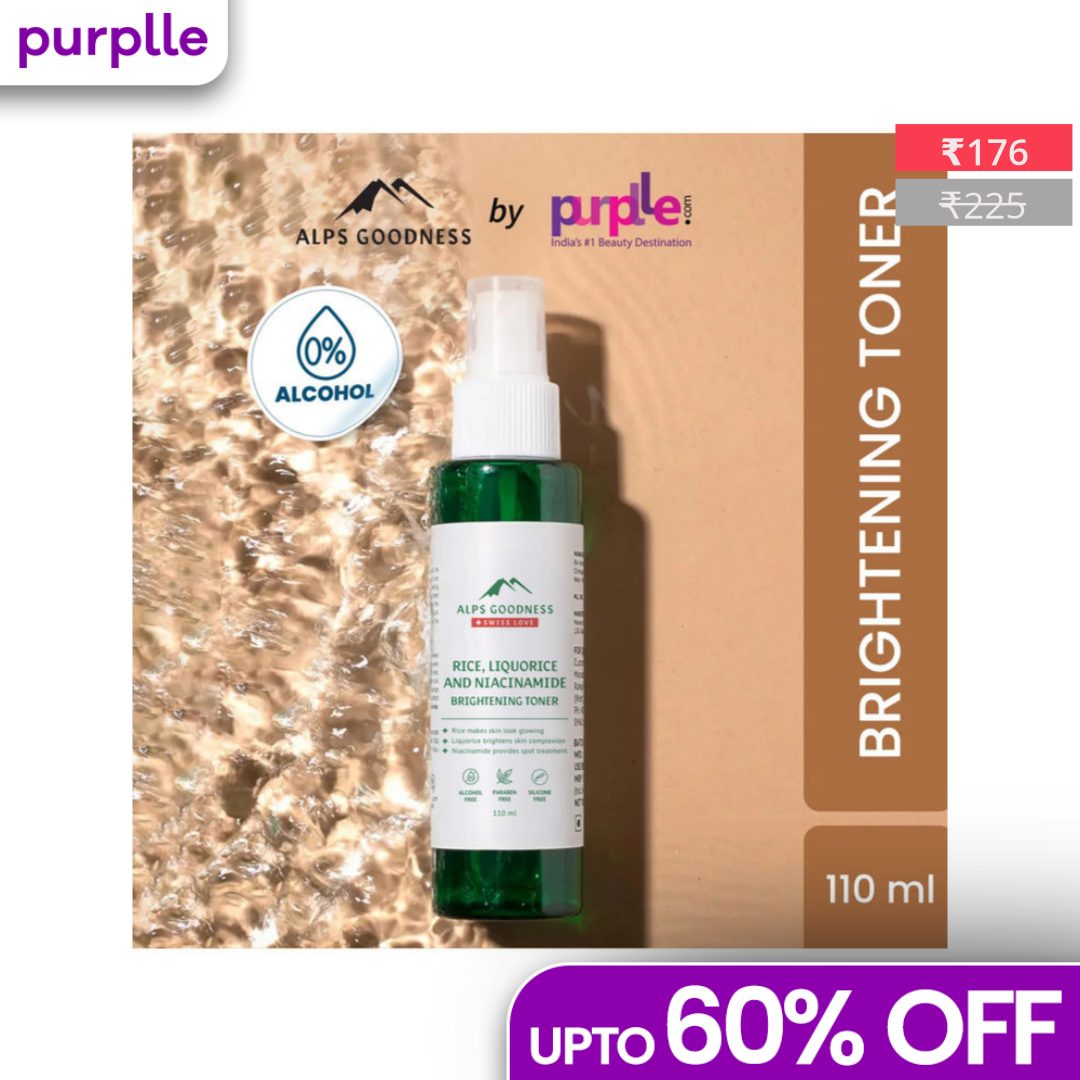 Alps Goodness Facebook ad: Glow & shine naturally!
