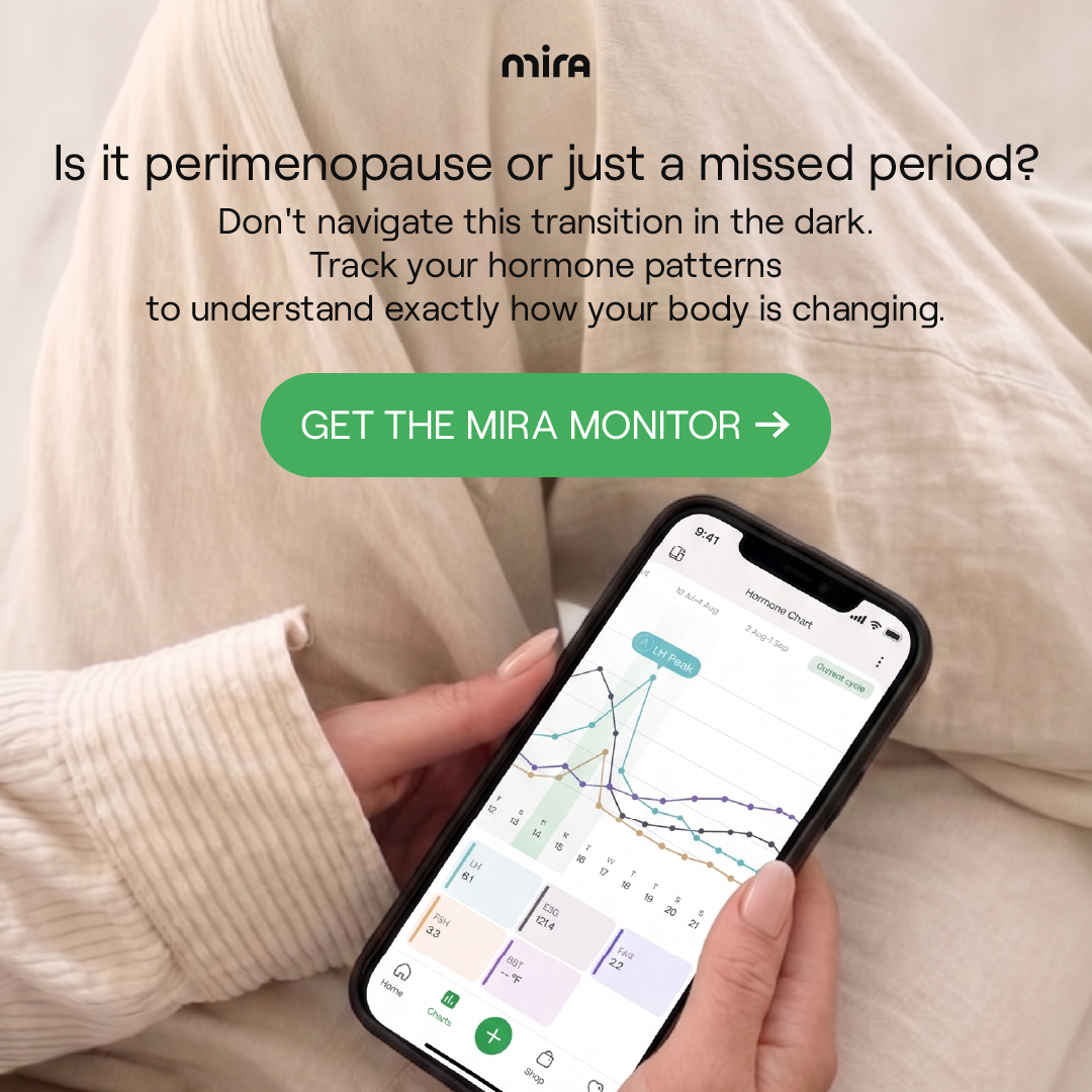 Mira Fertility Facebook ad
