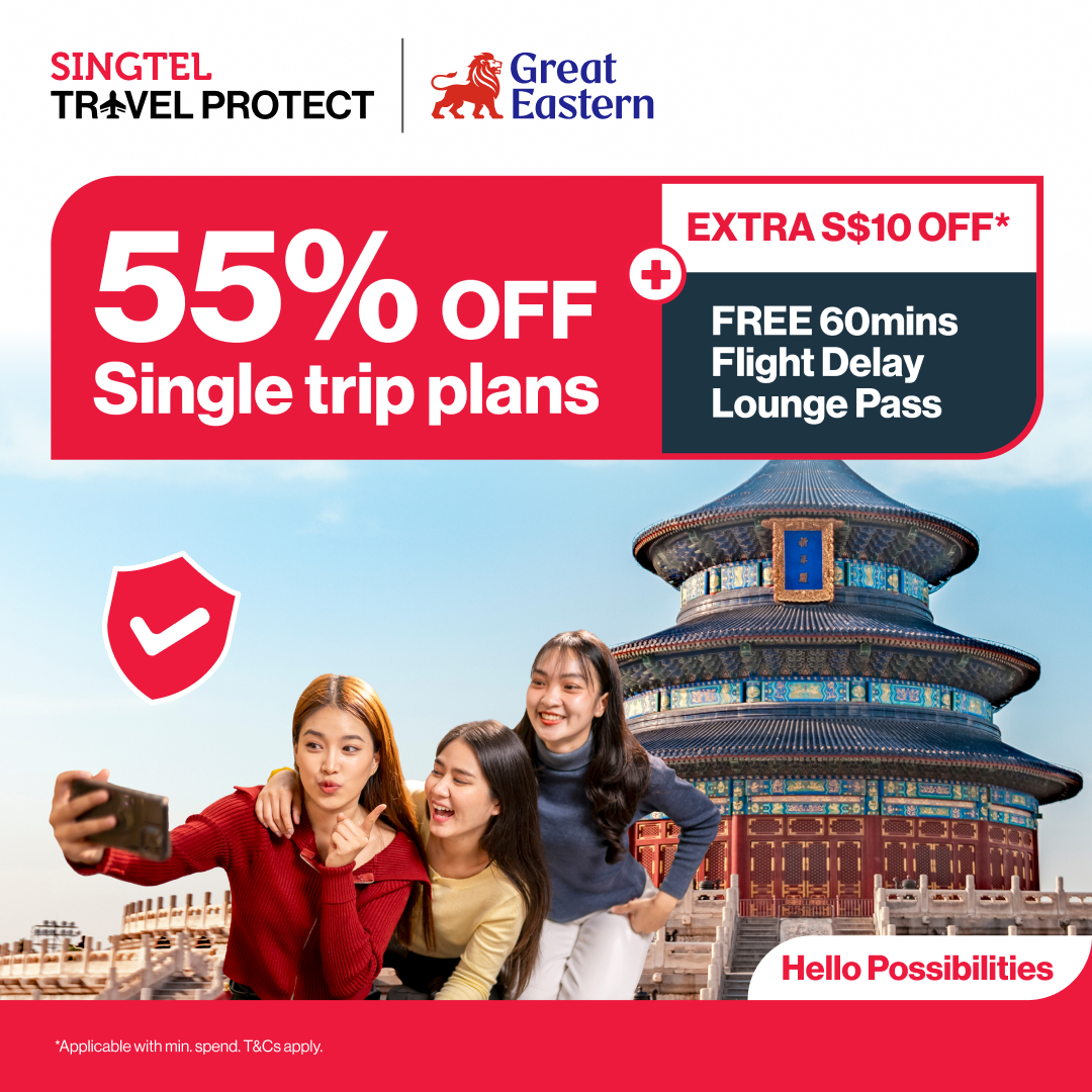 Singtel Facebook ad